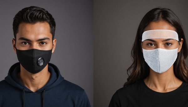 Masque led visage : transformations visibles avant et après